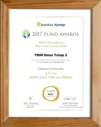 Bareksa Kontan Funds Awards 2017 - TDAT2, 3 years