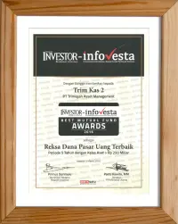 Majalah Investor - Infovesta Best Mutual Fund Awards 2016 - TKAS2, 5 years