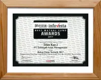 Majalah Investor - Infovesta Best Mutual Fund Awards 2017 - TKAS 2, 3 years