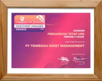 2026 - Investortrust Infovesta investment Manager Awards 2026 Kategori Pendapatan Tetap USD Periode 3 Tahun