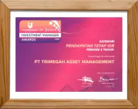 2026 - Investortrust Infovesta investment Manager Awards 2026 Kategori Pendapatan Tetap IDR Periode 3 Tahun